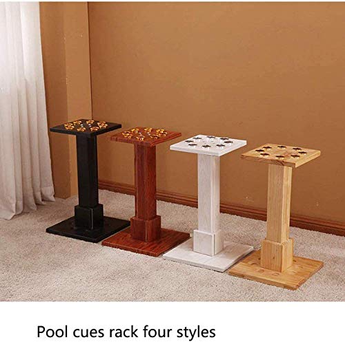 Support de queue de billard en bois durable râtelier autonome sol