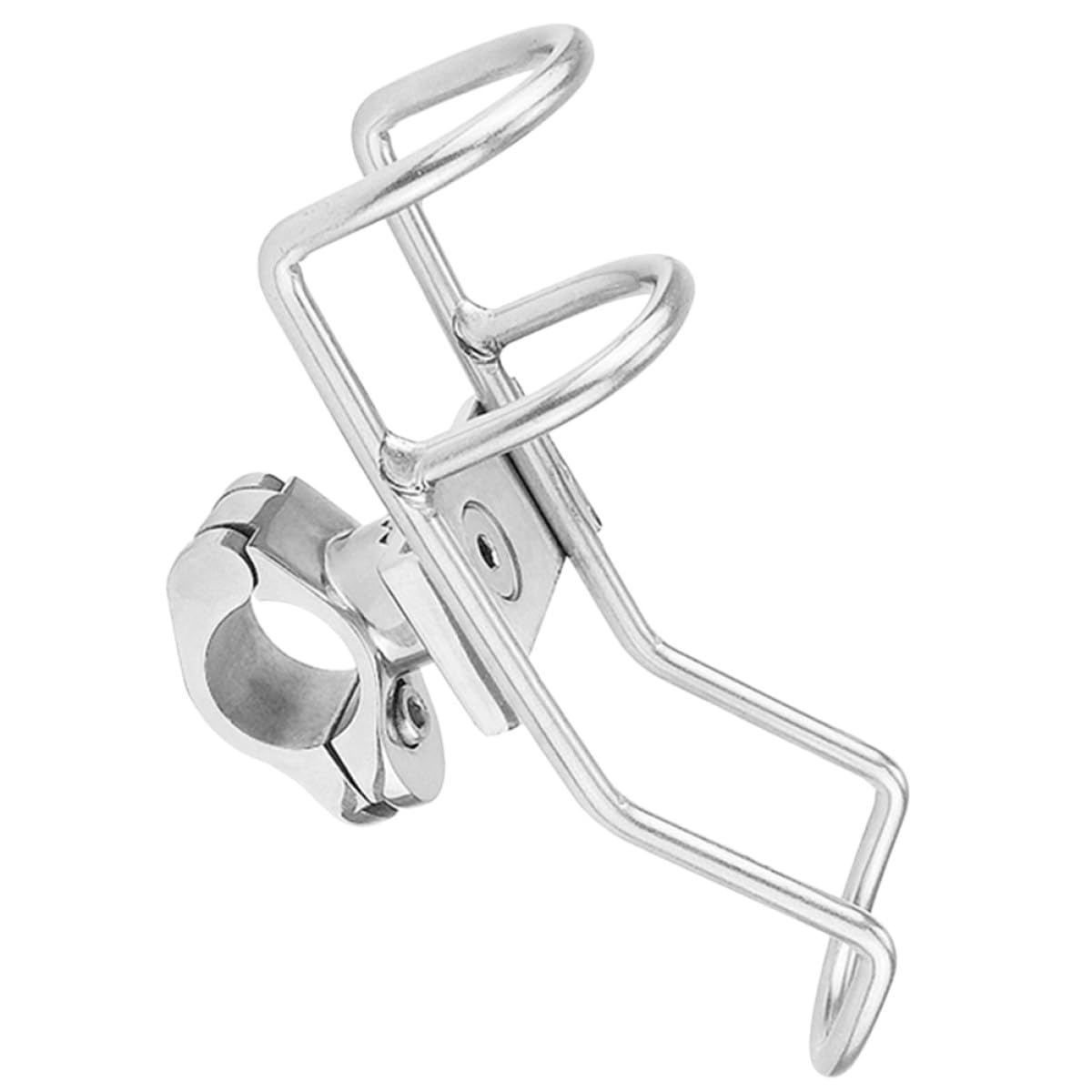 Healvian 2 Stück Angelrutenhalter aus Edelstahl in Silber Praktischer und Rutenhalter für Boot für Angler und Fischerei Zubehör