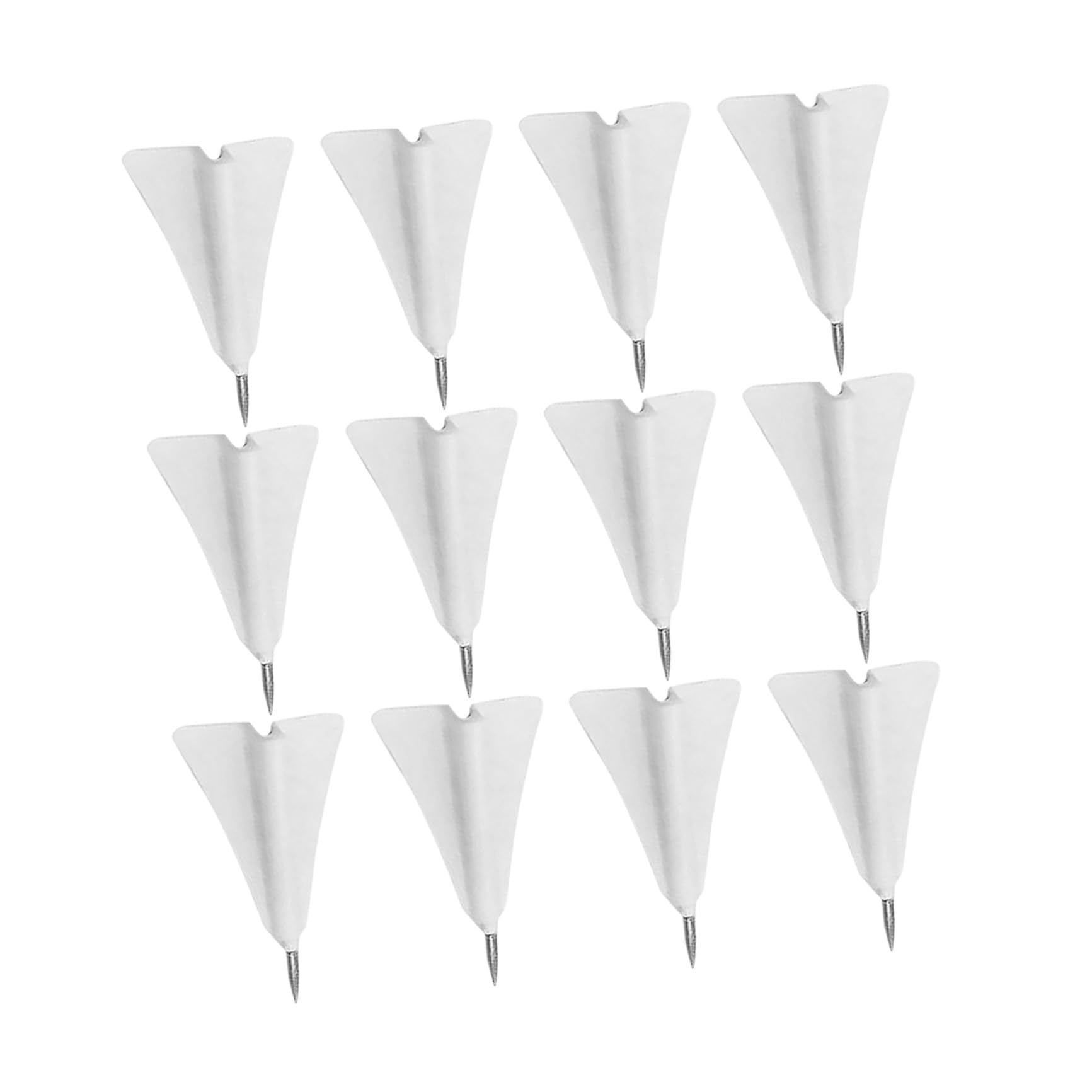 ifundom Lot de 12 Punaises Multifonctions D’Avion en Liège Petites Punaises Compactes pour Fournitures de Cartes et Accessoires Maison pour Tableau de Liège et Fixation Décorative