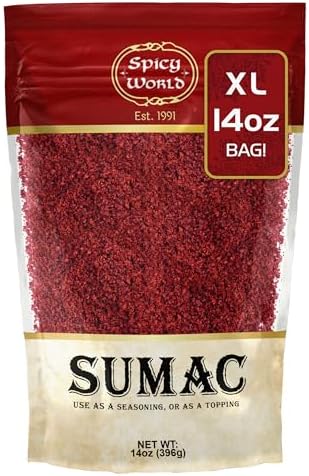 Spicy World Ground Sumac Spice 14 Oz Bulk Bag