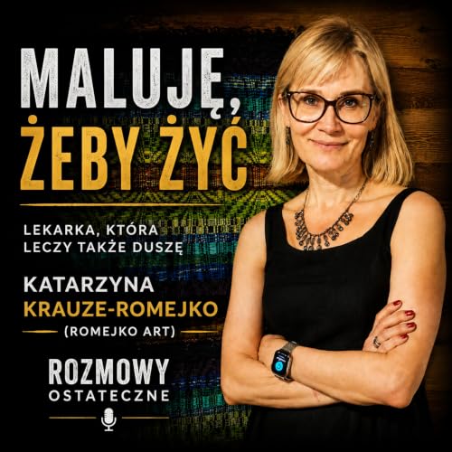 Lekarka, kt&oacute;ra maluje duszę | Katarzyna Krauze-Romejko (Romejko Art) | Rozmowy Ostateczne