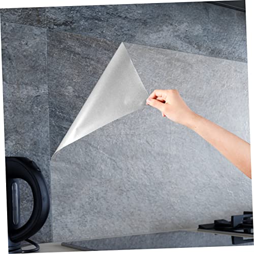 Protector de pared y encimera transparente para evitar manchas de grasa 6