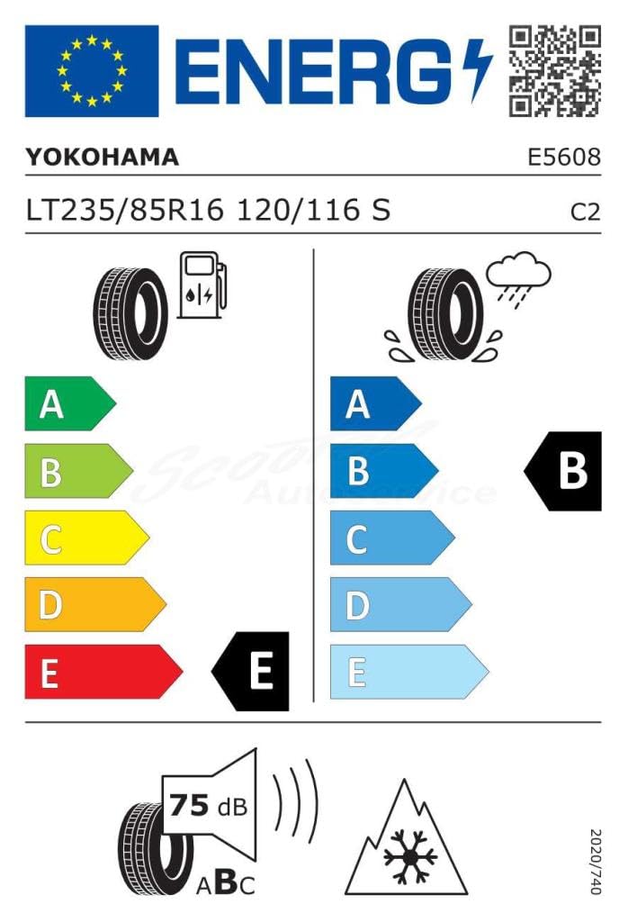 YOKOHAMA 235/85 R16 120/116S Estivo Fuoristrada