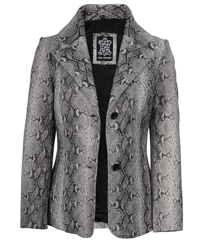 Image of Blingsoul Womens Real Leather Jacket - Asymmetrical Leather Jackets for Women
