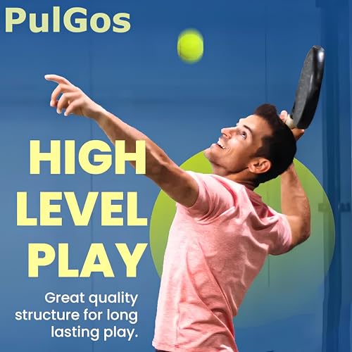 Image of PulGos Cricket Ball for Street Match & Soft Tennis - Lightweight Durable Ball for Tournament, Gully Cricket, Tennis Cricket Practice & Street Play