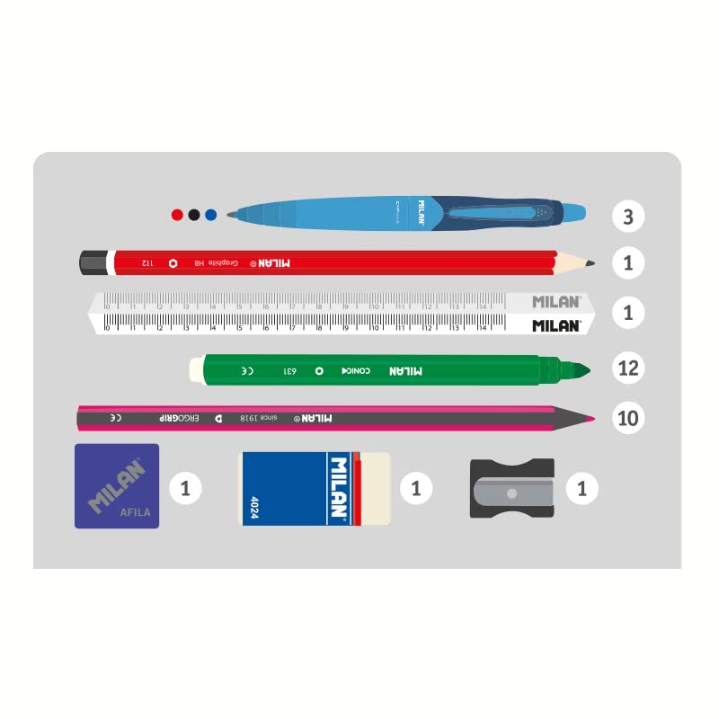 Kit of 4 Tangled Monkeys, Blue MILAN® - Image 3