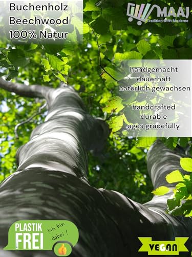 MAAJ SAALBESEN STRASSENBESEN Profi 40-100cm mit 5 verschiedenen Bestückungen nach Wahl WIE ZU Omas Zeiten - Made IN Germany (Arenga 40cm) – Bild 7