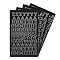 Amazon.com: Magfok Iron on Flock Letters 3/4-Inch Transfer, 8 Sheets ...