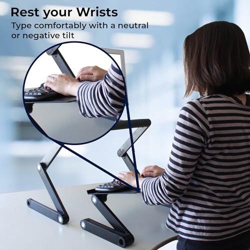 Workez Standing Desk Conversion Kit - Adjustable