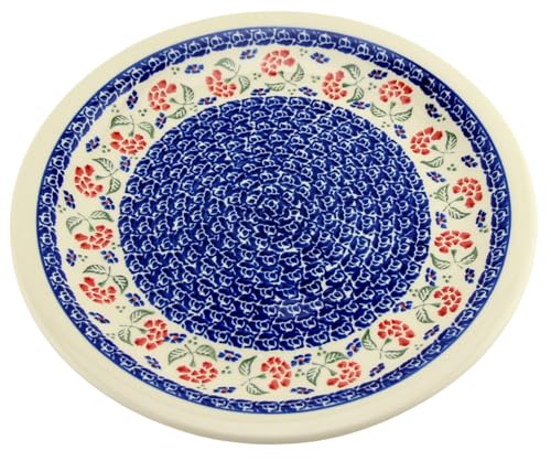 Polish Pottery Plain Dinner Plate
