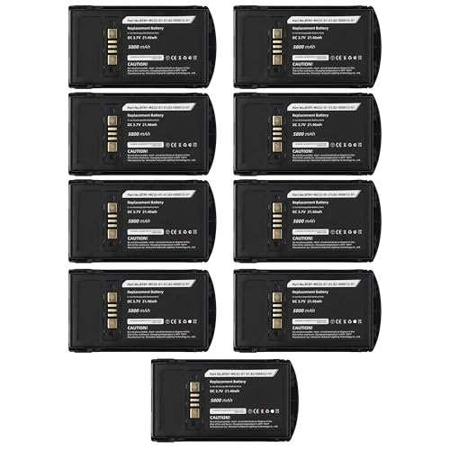 9 Pack MC3200 Scanner Battery Compatible with BTRY-MC32-52MA-10 BT-000375 BTRY-MC32-01-01 BTRY-MC32-52MA-01 MC32N0 MC32N0-S
