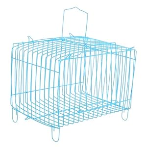 Portable Sky-Blue Bird Carrier Cage for Parrots Lightweight Travel Cage with Breathable Wire Structure for Small Birds Ideal for Outdoor Adventures and Outings
