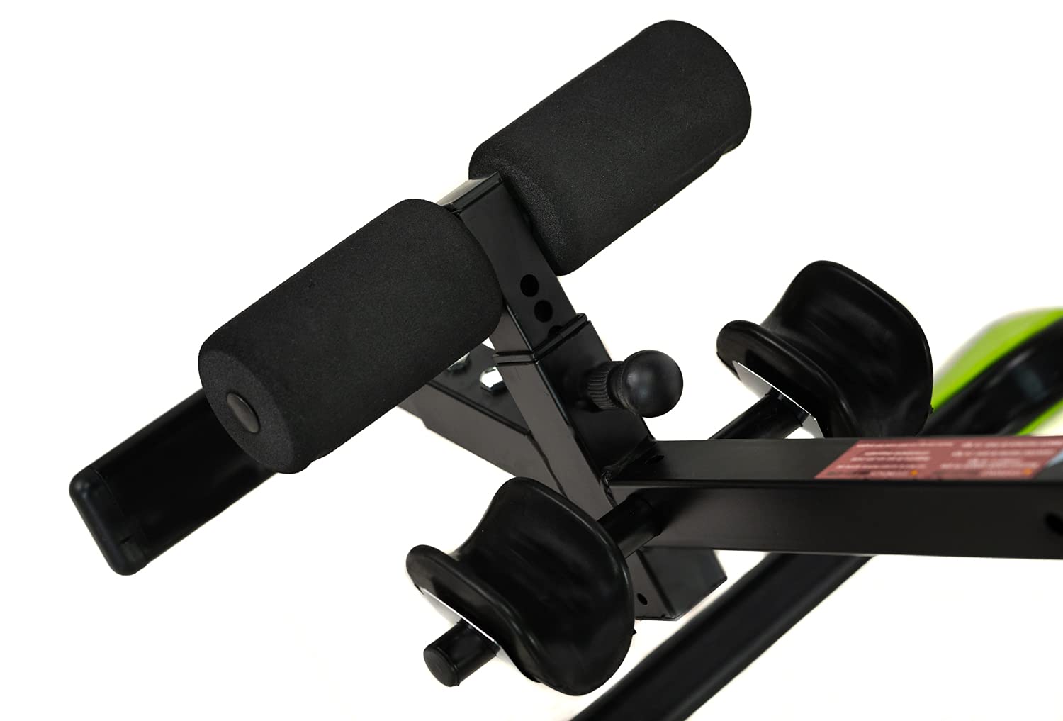 ECODE® Gravity Table d´Inversion Robuste, Table d'inversion gravitationnelle, avec Support de Cheville, avec Appuie-tête, Réglable en Hauteur, sans pincement (Vert)