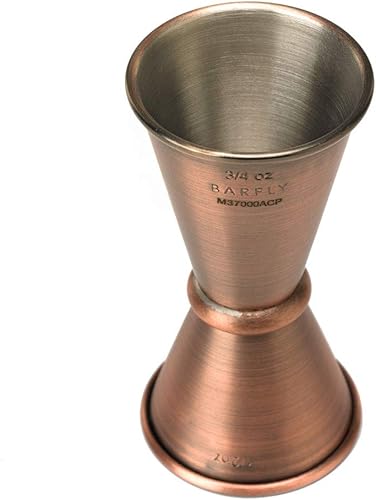 Miniatura 71 de Barfly - Vaso mezclador, 24 onzas. 23.7 onzas fluidas., Dorado Cobre Antiguo