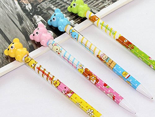 Amazon.co.jp: DCMA 文房具 シャープペンシル ストレート ノック クマ