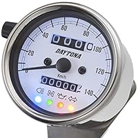 DAYTONA スピードメーター 140KM 型番15637 楽天市場】デイトナ DAYTONA 15637 機械式スピードメーター