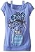 Dream Star Big Girls' Photo Op Tee with Sequins