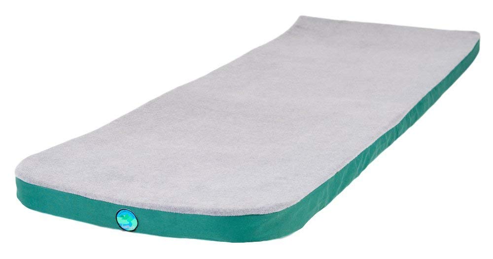 LaidBackPad Memory Foam Camping Sleeping Pad - Memory Foam Mattress for Camping, with Built-in Mattress Connector, The Most Comfortable Portable Sleeping Pad- 24 x 72 x 2⅜ Inches, 8.5 lbs