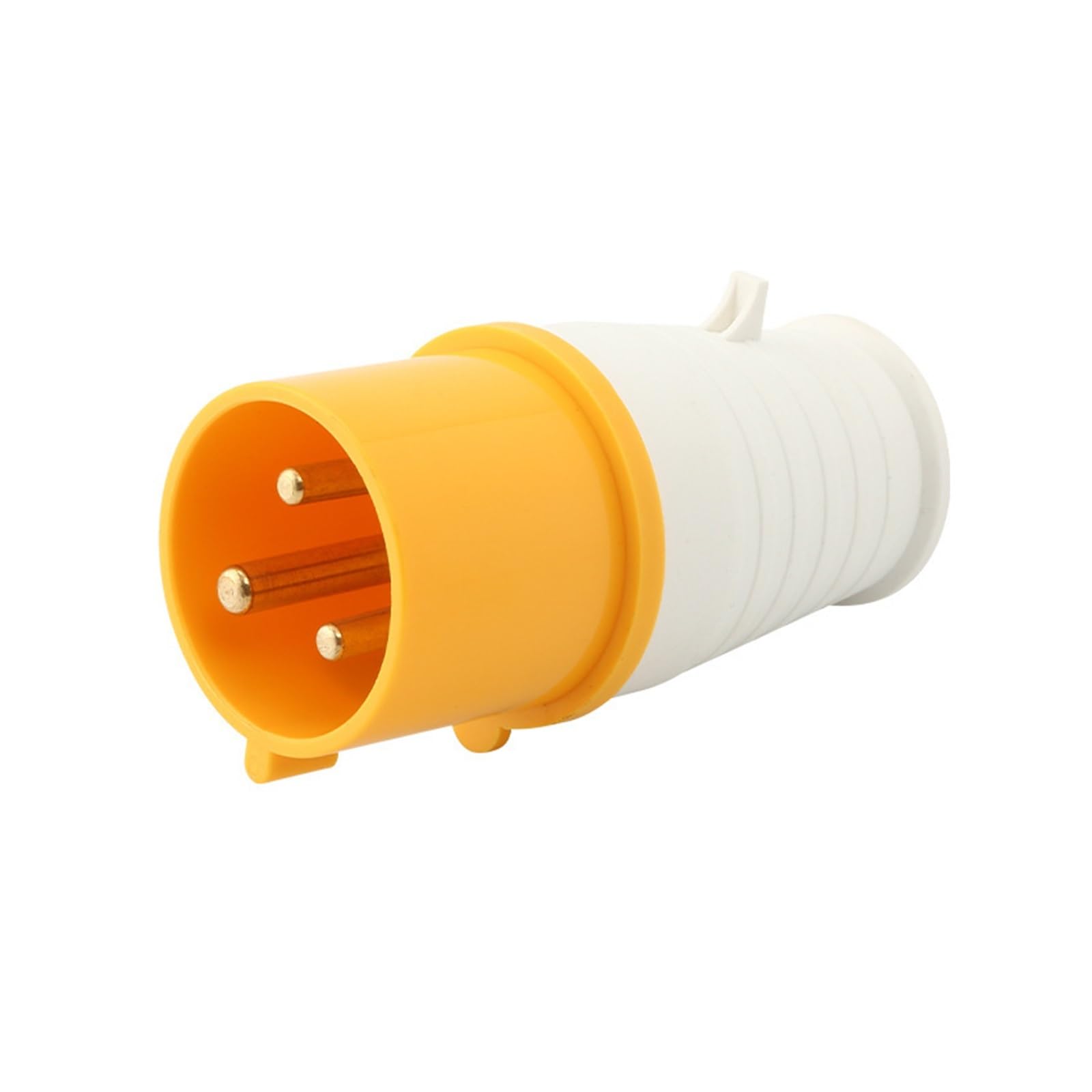 Conector industrial 3 pines contra cortes por humedad en líneas de corriente de 32A