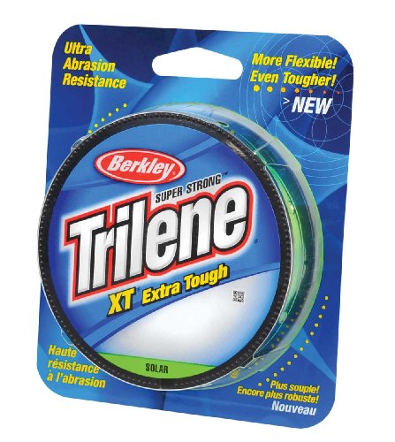 Berkley Trilene® XT®, Solar, 12lb | 5.4kg, 300yd | 274m Monofilament Fishing Line, Suitable for Saltwater and Freshwater Environments