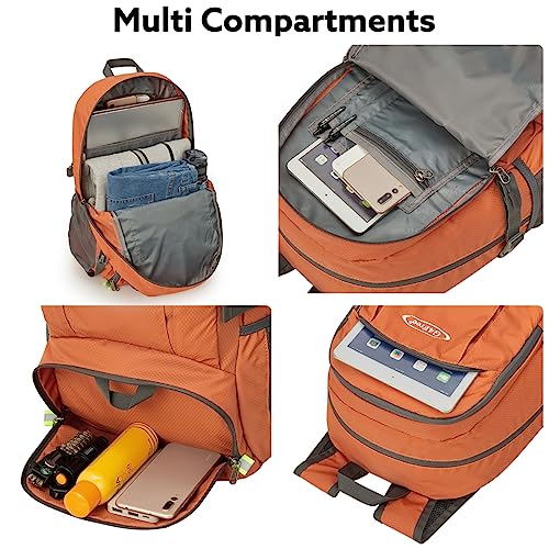 Image of G4Free 40L Lightweight Packable Hiking Backpack, Waterproof Travel Daypack