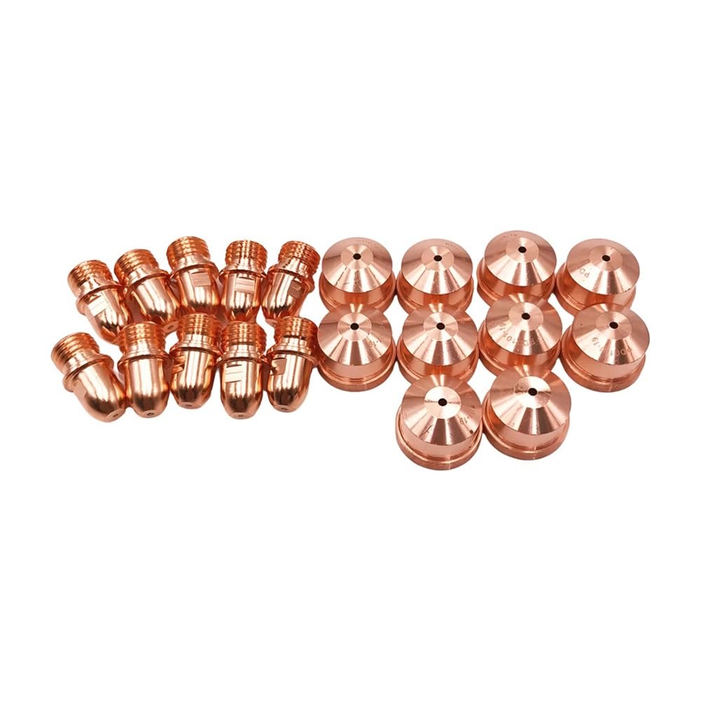 A101 A141 P101 P141 PR0101 Elektroda 10 sztuk i 10 sztuk dysza PD0101 Spawarka CNC Cięcie plazmowe Części eksploatacyjne (1,7 mm)
