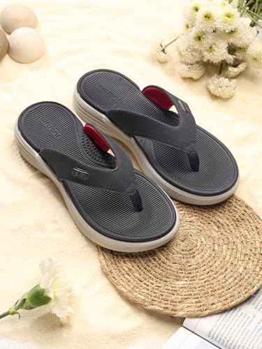 Image of Welcome Orthopedic Toe-Ring /Flip-Flops with Super Soft Cushion Footbed | Comfortable & Extra Soft | Supportive & Lightweight | Anti-Skid Daily Footwear V shape Chappal /Slippers for Women & Girls | Helps Reduce Heel, Back, Calf & Knee Pain while Providing Relief from Plantar Fasciitis| Indoor & Outdoor Everyday Footwear