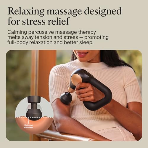TheraGun Sense (2nd Generation) Massage Gun by Therabody - Relaxing Massage Gun with Built-in Guided Routines for Easy Stress Relief, Tension & Sleep - Image 4