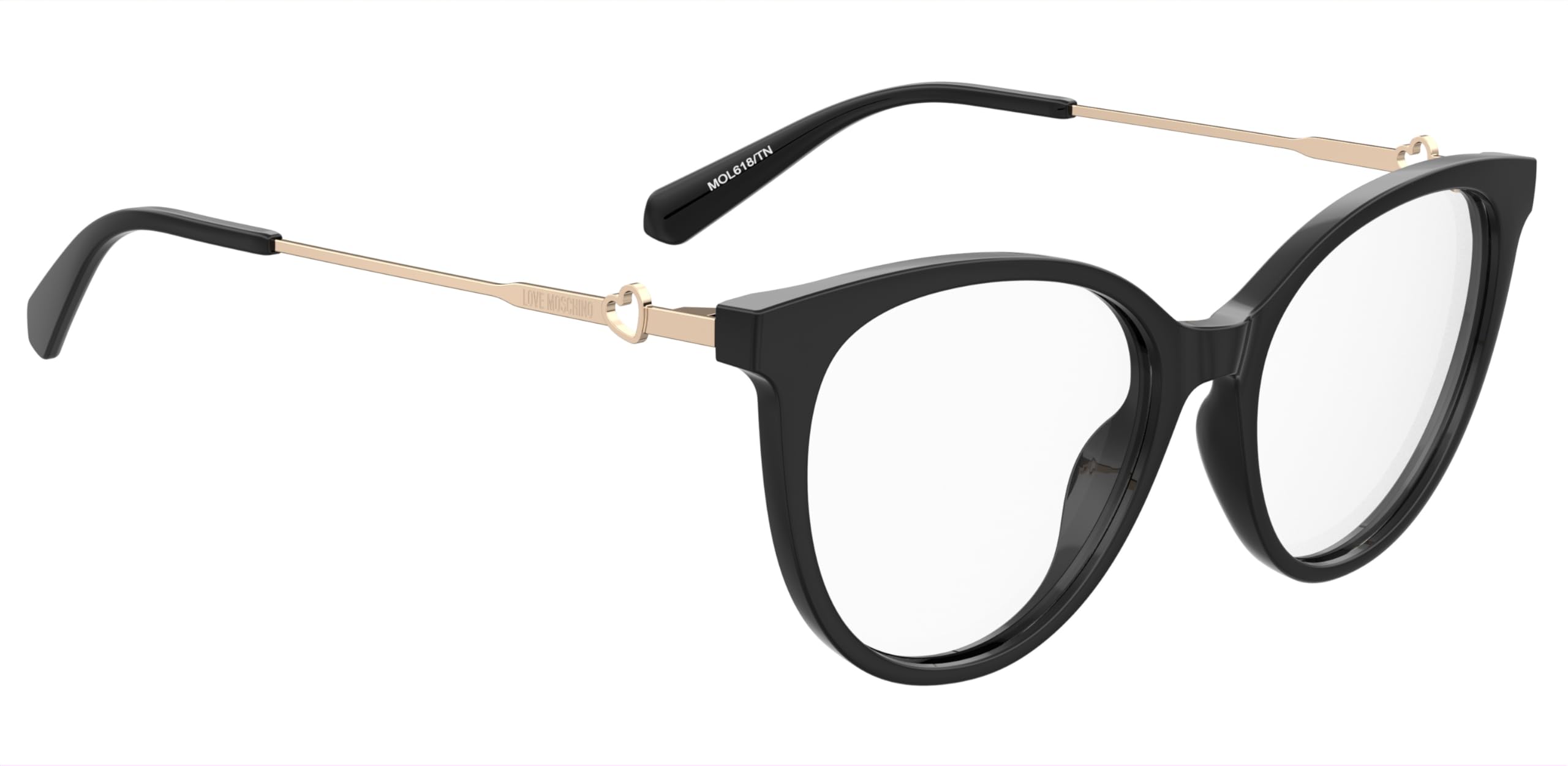 MOSCHINO LOVE MOL618/TN Rama okularów 807 BLACK 51/16/135 GIRL