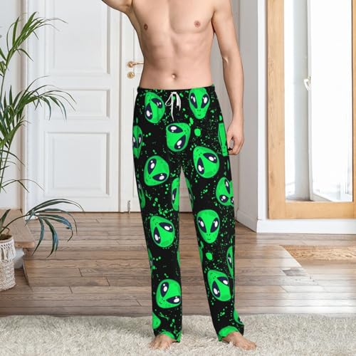 Mens Pajama Pants Lounge Sleepwear Bottoms Pj Pants With Pockets4