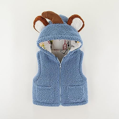 Baby Hooded Sherp𝐚 Jacket Infant Boys Girls Cozy Fuzzy Fleece Zip Up Teddy Coat Winter Warm Ear Cute Toddler Boys Coat2