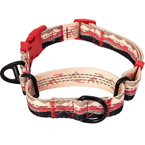 The Mountain Dog Collar 14 Leashboss Pattern Martingale Dog Collar, Reflective No-Pull Training Collar, Pattern ...