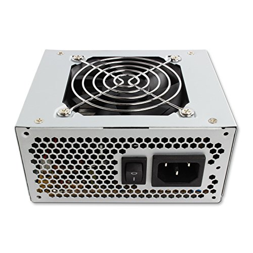 TooQ tqep – Alimentatore di rete Eco Power (500 W, ATX 12 V v1.3) colore: argento