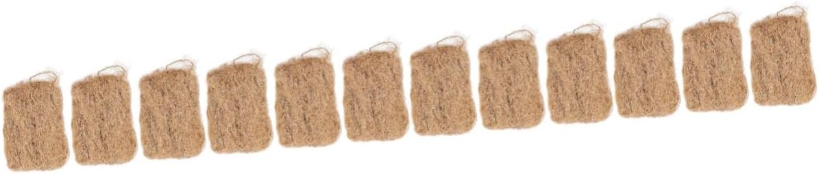 HEMOTON 4sets Jute Fire Starters Professional Outdoor Fire Tools Lightweight Convenient Flame Starters for Camping BBQ and Campfires Essential Camping Accessories 3pcs*4