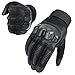 Neusky Gants tactiques pour homme - Écran tactile - Gants de cyclisme - Gants de VTT - Gants de sport d'extérieur - Idéaux pour l'airsoft, l'armée, le paintball (XL, noir)