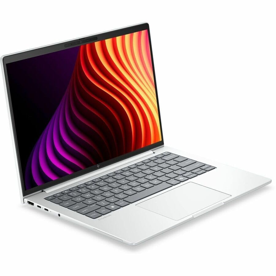Image of HP EliteBook 8 G2i 14 inch Touchscreen Copilot+ PC Notebook - WUXGA - Intel Core Ultra 7 Series 3 365 - vPro Technology - 32 GB - 512 GB SSD - English Keyboard - Glacier Silver Aluminum - Intel Chip - 192