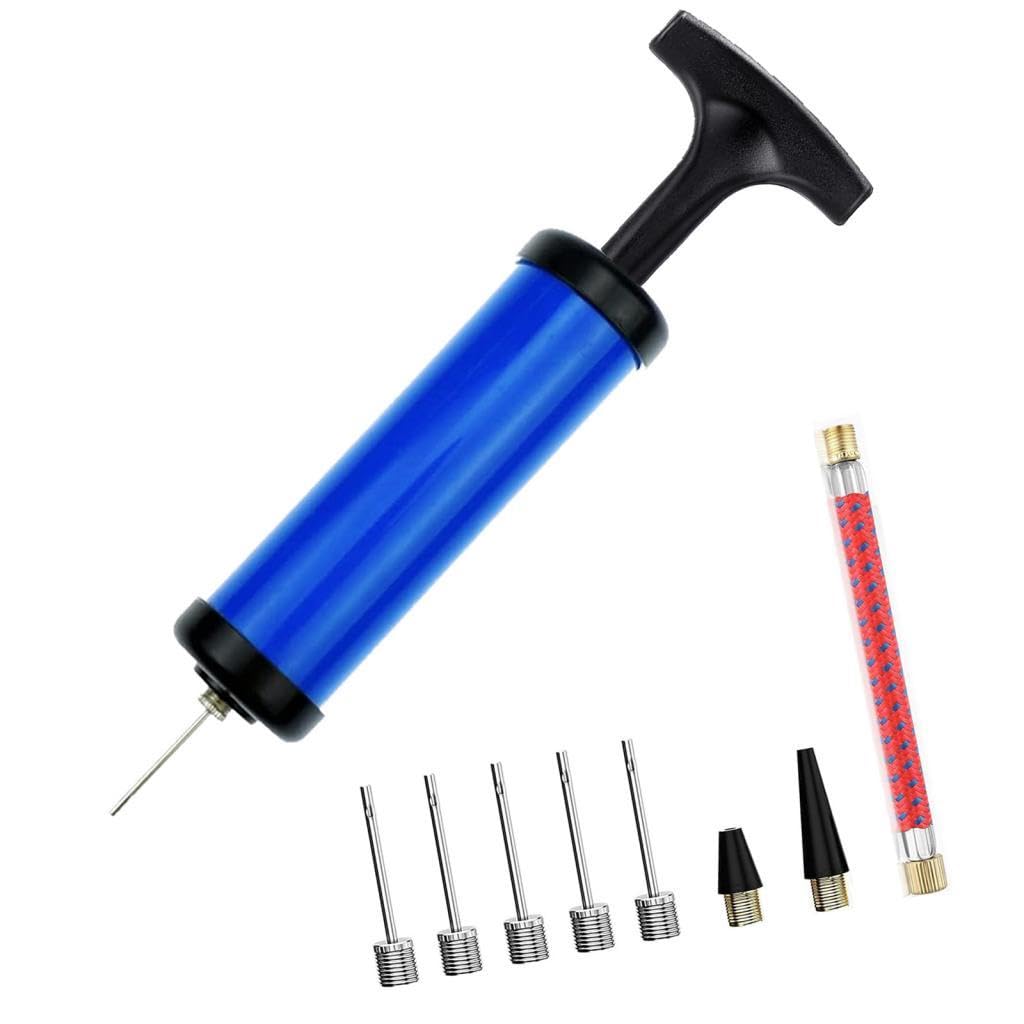 TRENDYNEST Sports Ball Pump Set 20cm Portable 0 Kit for Sports Football Balls Blue | Pumps | Bicycle Accessories-picture-43