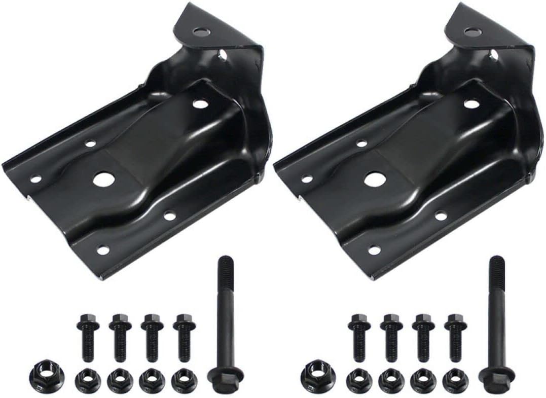 Leaf Spring Bracket 2pcs Rear Leaf Spring Hanger Shackle Bracket Kit For Chevy Leaf Spring Suspension Kit - Foto 9