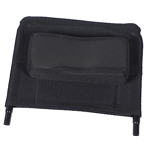 Respaldo para Silla de Ruedas de Malla, Acero al Carbono Negro