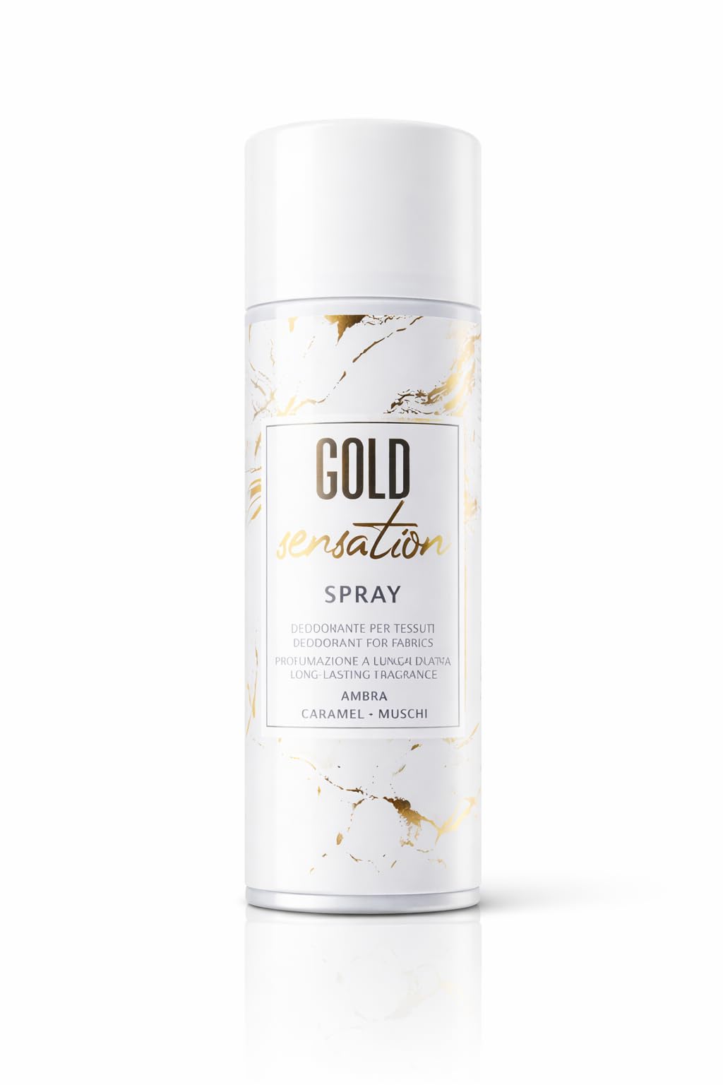 HOME PRO Gold Sensation Spray 6 x 400 ml – Desodorante Tejidos Higienizante Profesional – Perfume Ámbar Caramelo Musgos – Fragancia intensa de larga duración – Maxi repuesto