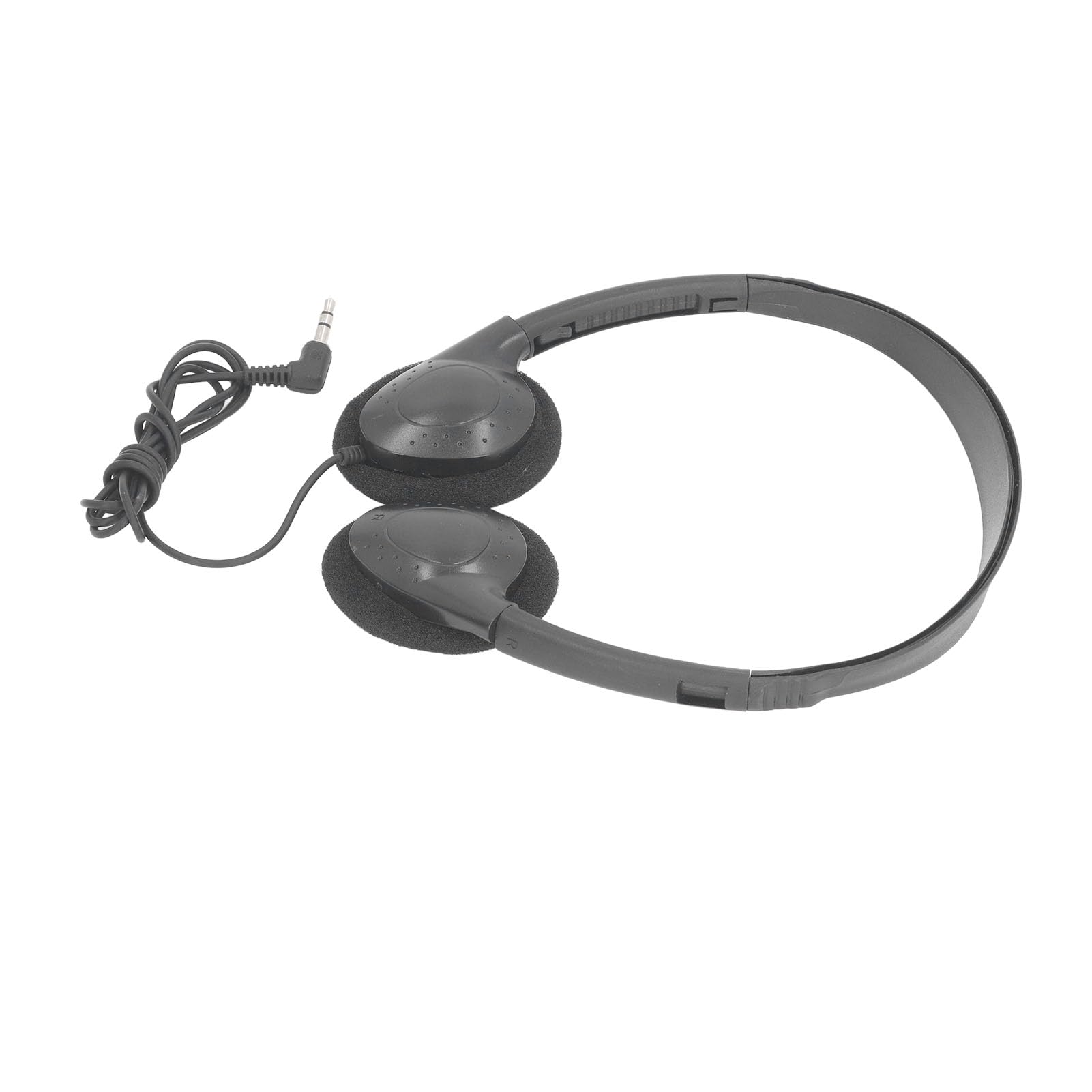 Classroom Headphones Wired On Ear Headphones with 3.5mm Jack for School Library Airplane Computer Laptop