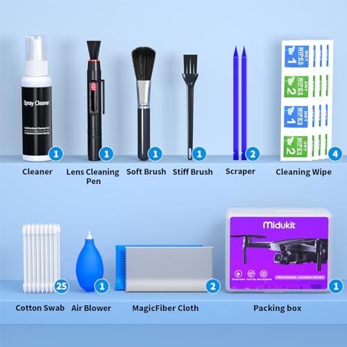drone cleaning kit for dji holy stone scoot fpv drone hobby rc quadcopters amp multirotors - ultimate solution for drone maintenance - safe for all drone surfaces - enhance performance and clarity
