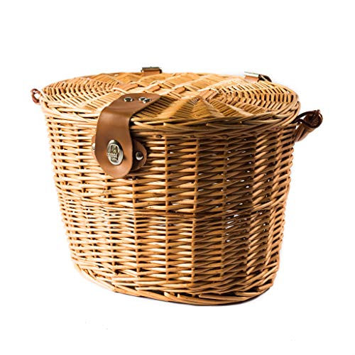 schwinn wicker bike basket