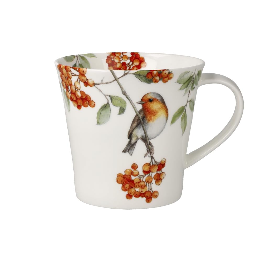 Coffee/Tea Cup Mug Robin 0.35 L Songbirds