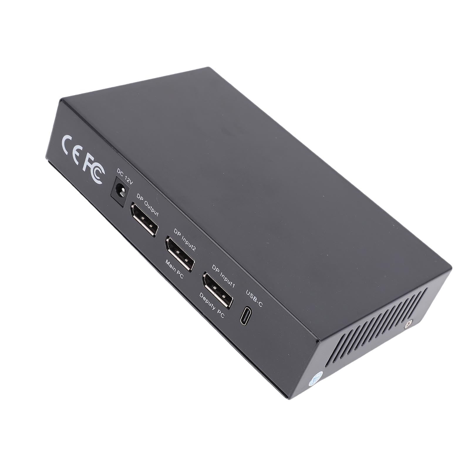 DMA Fuser Combiner Adapter Nakładki, DMA Fuser 2 Displayport Wprowadzenia 1 Displayport, 4K 144Hz HD Synthesizer Interfejs Multimedia