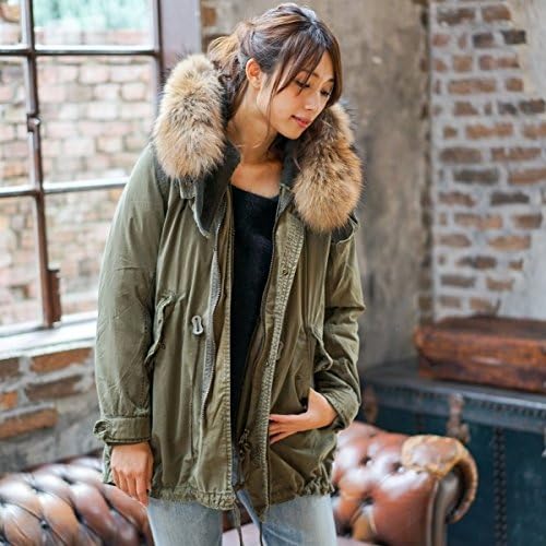 Amazon Goa Goa バックツイルファー ライナー付モッズコート カーキ 1 S M コート ジャケット 通販