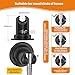 Strong Suction Cup Shower Head Holder - No Drill Handheld Shower Bracket for Seniors, Kids & Pets, Tool-Free Adjustable Height Bathing Aid for Tile/Glass, Rustproof ABS Construction