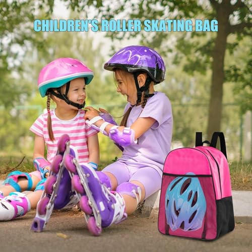 Mochila de almacenamiento para patines de hielo funda patinaje y equipo multifuncional hockey 2