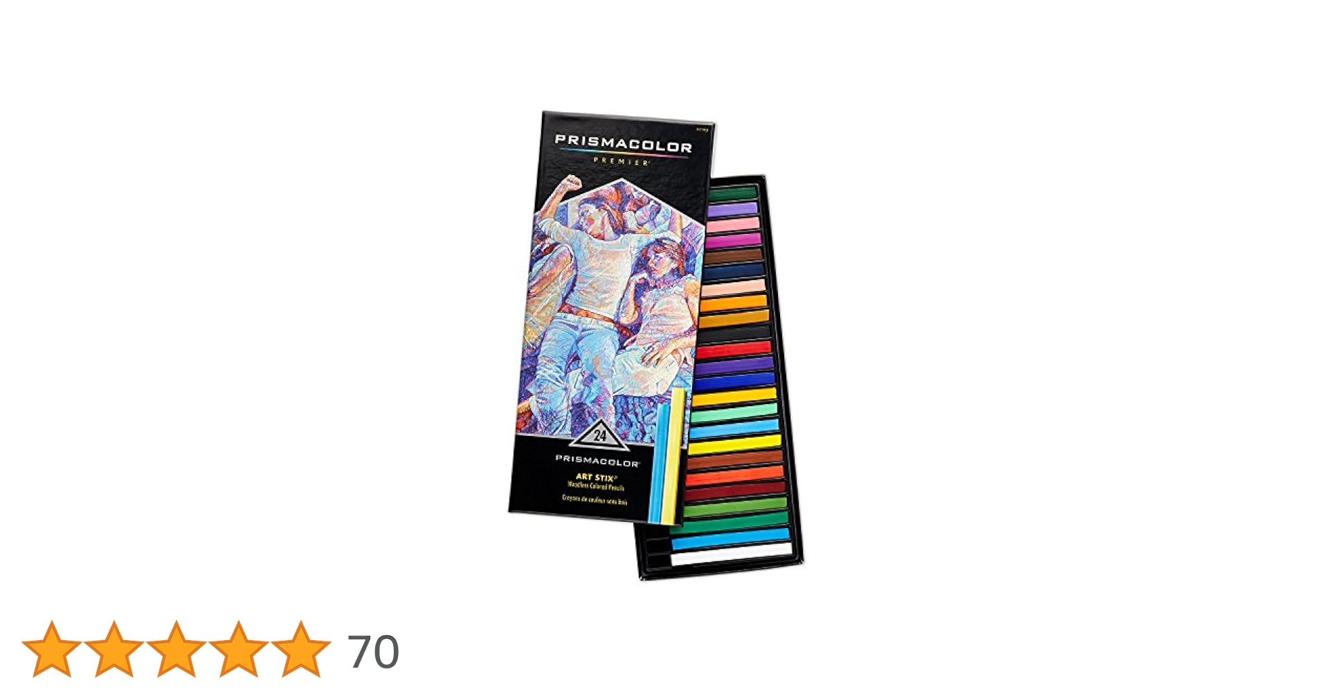 Amazon.co.jp: プリズマカラー・アートスティックス （軸なし
