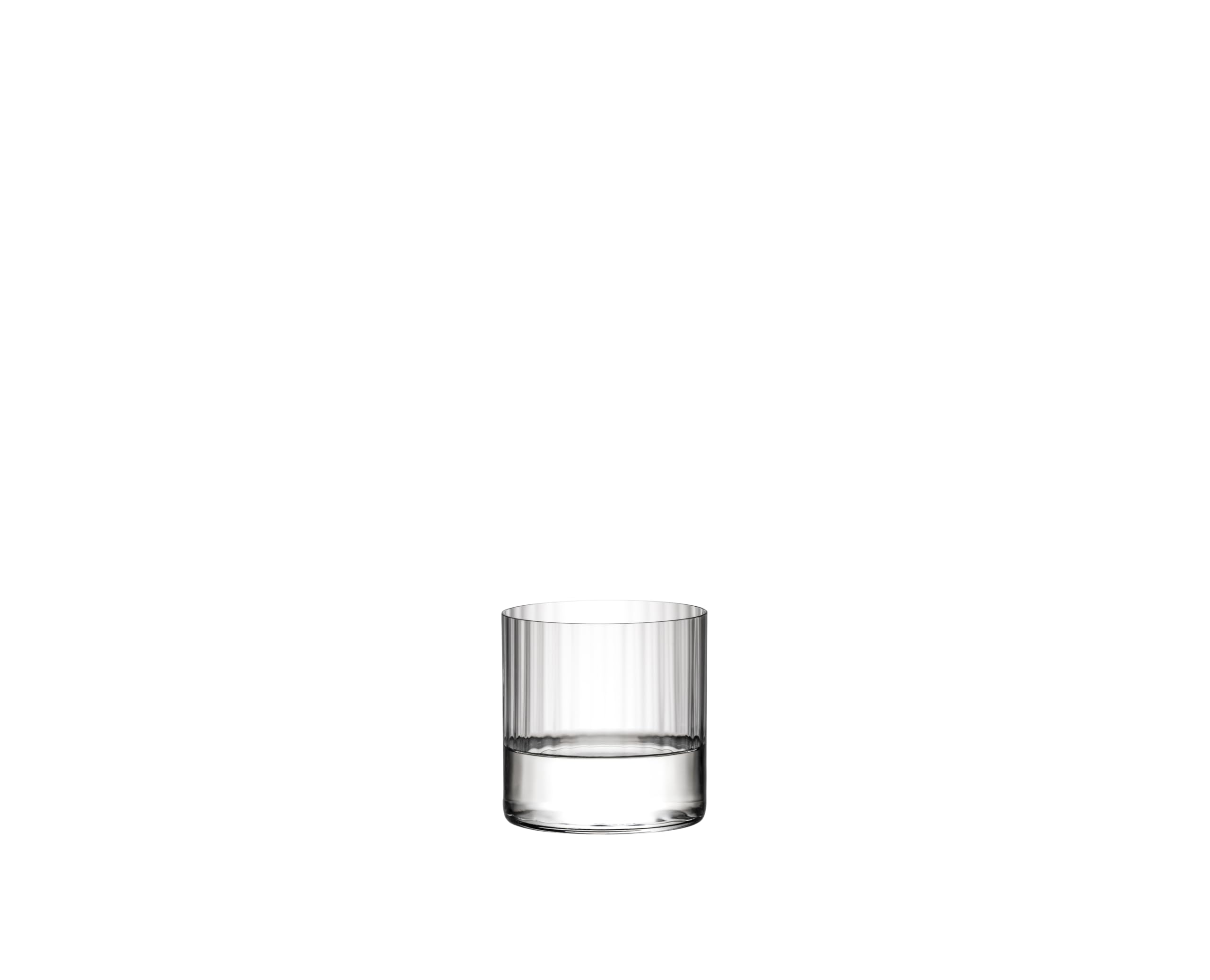 RIEDEL The O Wine Tumbler Happy H2O-Optik - rosa/grün/gelb/blau - 4er Set, Trinkglas, Kristallglas, Spülmaschinenfest - 5414/22